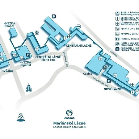 Hotel Ensana Hvezda - Imperial - Neapol Mariënbad